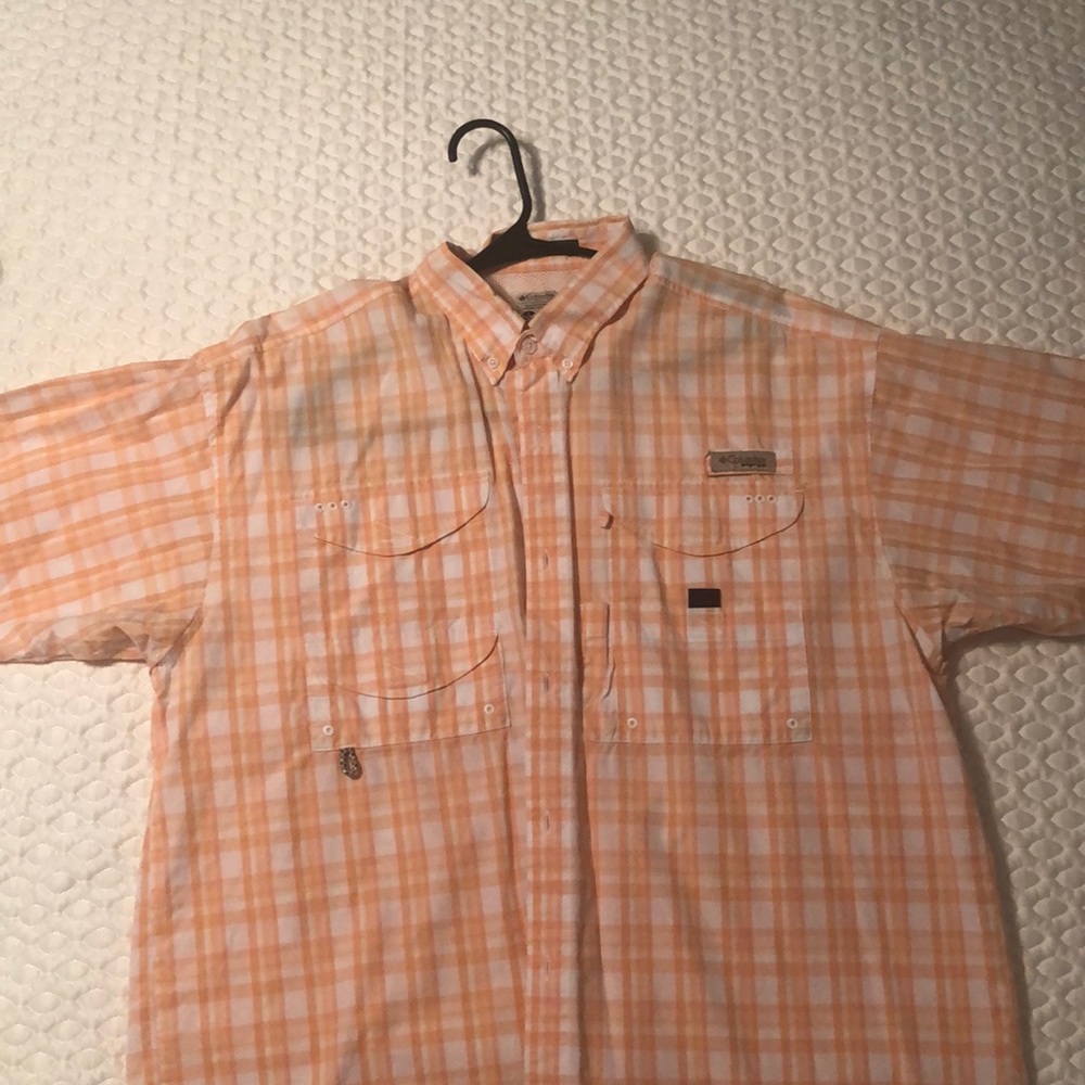 Columbia short sleeve button down